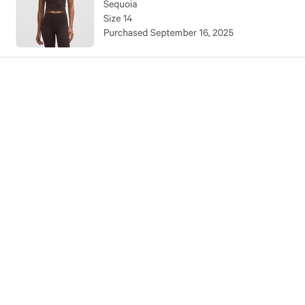 Lululemon Wunder Train Racerback Tank - Picture 4 of 4